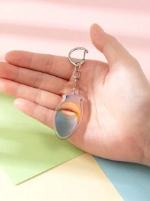 1 件亚克力表情包趣味奇怪动物钥匙扣奇怪猫/奇怪仓鼠/奇怪鱼/奇怪狗/丑陋动物主题钥匙扣配件/背包装饰/书包挂件/书包配件/钱包吊坠/朋友礼物汽车配件学校背包动物可爱哥特 Y2k - 彩色 - 查看 6