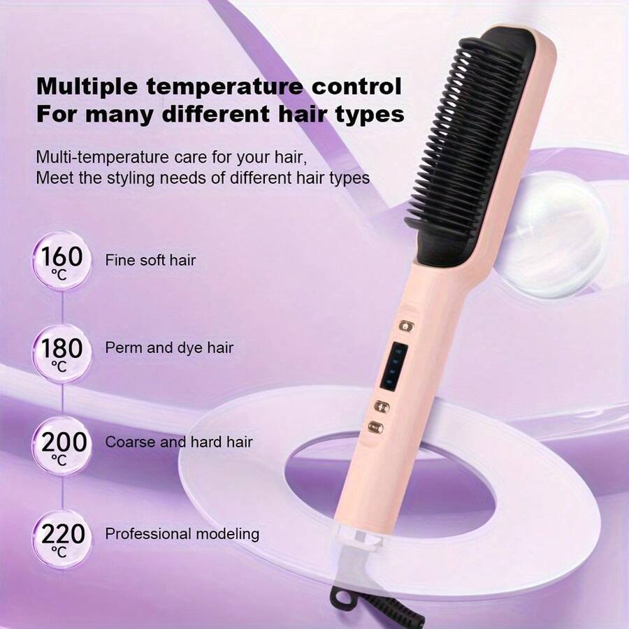 Máy duỗi tóc & uốn tóc ion âm kết hợp tạo kiểu tóc, máy duỗi tóc & uốn tóc đa năng