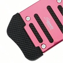 Set de 3 pedales universales de freno y acelerador para automóvil - Rosa - Ver 6