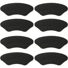 High Quality 8 Pieces (4pairs)Heel Clip Padding For Loose-Fitting Shoes, Heel Pad For Men And Women With Shoes That Are Too Big, Padding Improves Shoe Fit And Comfort And Prevents Heel Slipping And Blistering (4pairs) (Black, Beige), For Women Men Sneakers Shoes, Casual Shoes, Women Pumps Women Heels