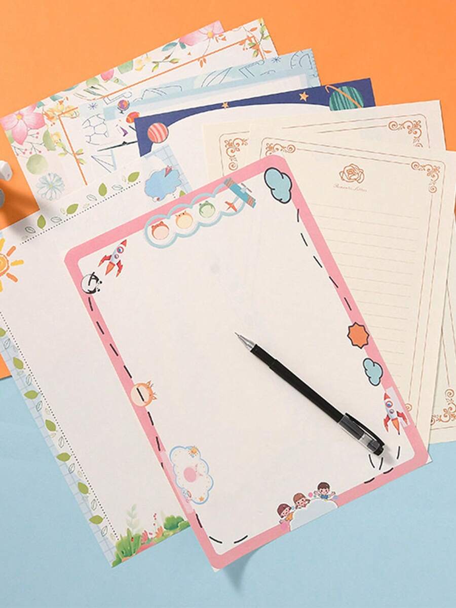 Stationery, Office Draft Paper, Writing Paper, Letter Paper, Colorful