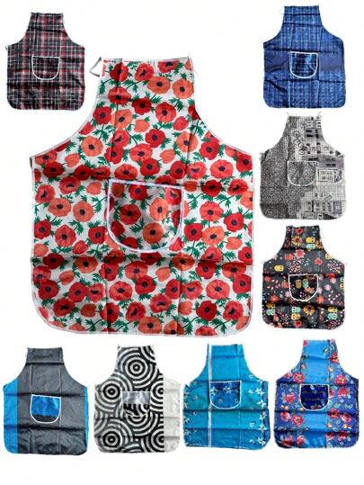 Avental de Cozinha Com Bolso Cores Variadas