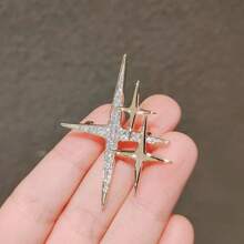 Elegante himmlische Sternform Brosche, funkelnde Pailletten-Strass-verzierte Brosche, geeignet für Pullover, Anzüge, Kleider, Bekleidungszubehör, ideales Geschenk für Freundinnen, Ehefrauen, Mütter, Geburtstage, Hochzeitskleider Accessoires Pin für Kleidung Taschenbehang Schule Büro Accessoires Hemden Jacken Schmuck Halloween Kleidung Pin Lustige süße Lehrergeschenke Halloween Accessoires Lehrertag Kostümzubehör Taschenbehang Weihnachten