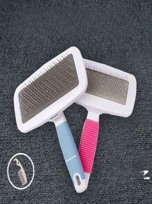 1pc Pet Grooming Brush Kit, Cat Slicker Brush, Deshedding Tool For Dogs - Multicolor - View 8