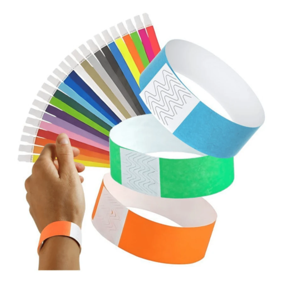 150 Plain Identification Bracelet Parties Events Nightclubs - Baby Blue - View 1