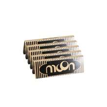 50 本小册子 Moon Mix 亚麻卷烟纸 - 77*44mm 黑金 - 查看 3