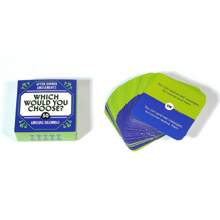 晚餐后的娱乐活动 50 个有趣的难题晚餐聚会对话纸牌游戏，游戏，棋盘游戏，纸牌游戏，棋盘游戏，成人纸牌游戏，塔罗牌 - 銀色 - 查看 8