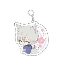 新款动漫《元气少女缘结神》Kamisama Love钥匙扣，可爱巴卫藏马Mi Zu Ki动漫人物亚克力钥匙扣，适合女孩生日、汽车装饰、包包挂饰、背包挂件、学校用品、字母哥特风Y2K圣诞礼物创意、带证件夹的包带、汽车装饰、包包挂饰、汽车、老师、朋友、姐妹 - 白色 - 查看 13