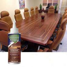 JAYSUING 1pc 50ml Furniture Polishing Agents Multipurpose Wooden Floor Maintenance Shiny Wear Resistant Long-Lasting Protection Chairs Cabinet Care Refurbishment Household Product - Brown Blue White - View 1
