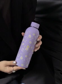 1 件 500 毫升/16.91 盎司雏菊系列真空保温杯、冷饮瓶、小口水瓶、健身和户外运动水壶、学校用品、节日礼物 - 彩色 - 查看 12