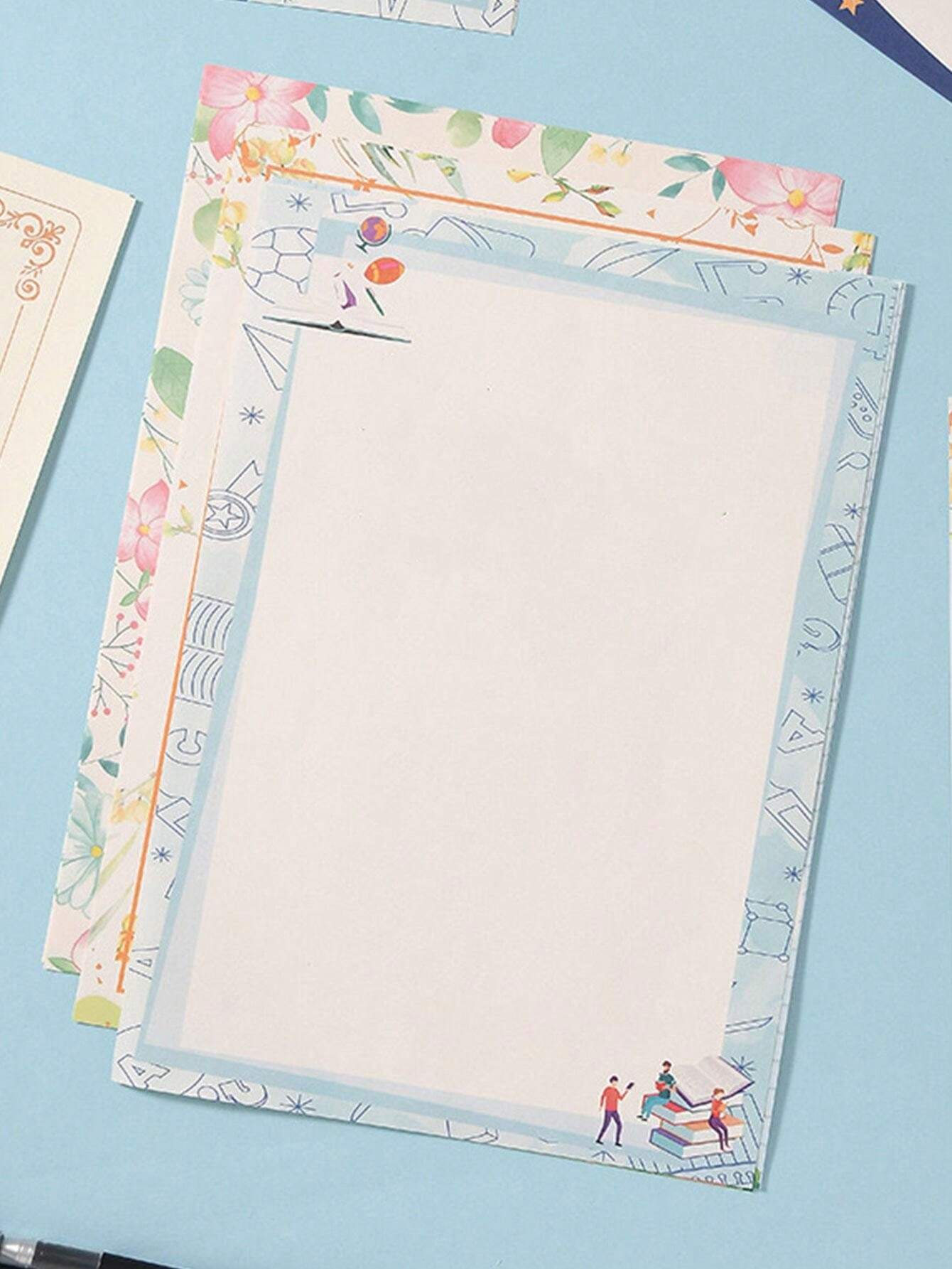 Stationery, Office Draft Paper, Writing Paper, Letter Paper, Colorful