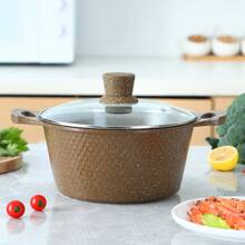 1 Set Multi-Function Aluminum Pots & Pans Cookware Set With Non-Stick Coating, Suitable For Gas And Open Flame Seafood Boil