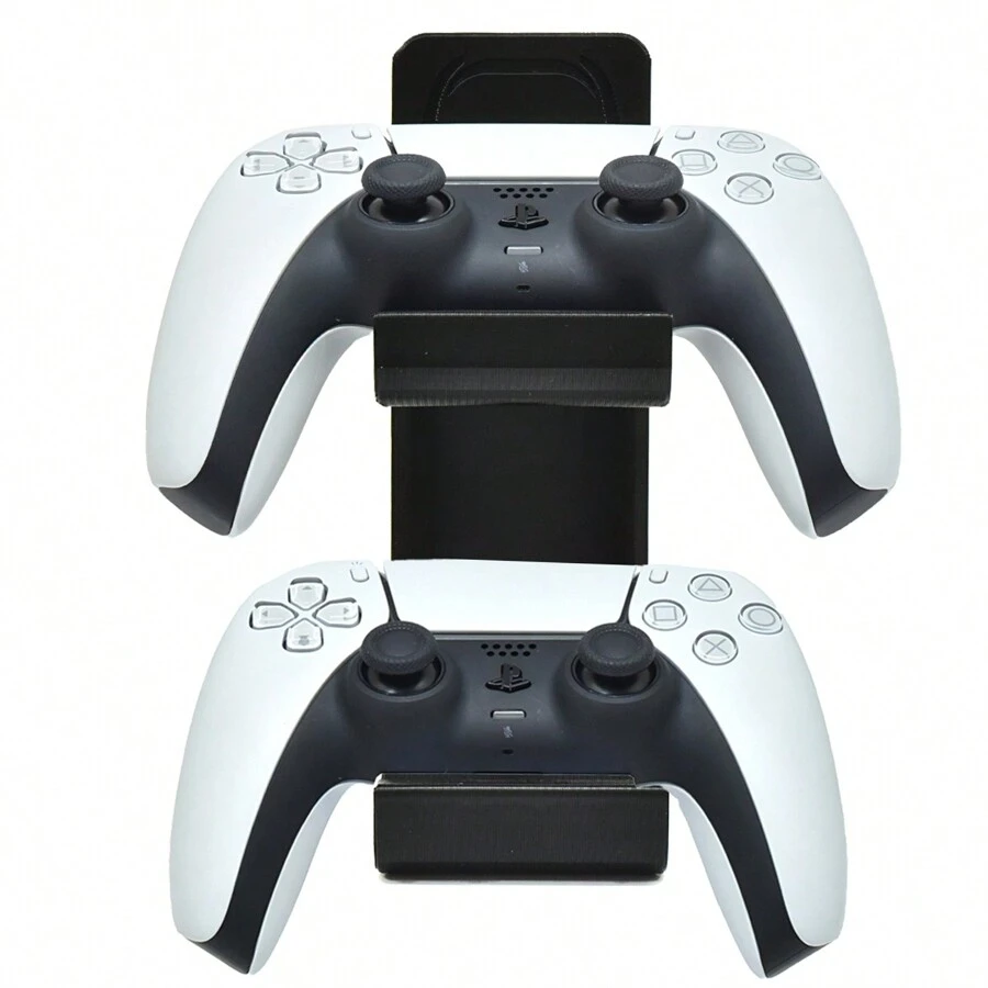 Suporte De Parede Para Dois Controles De Ps5 - Preto - Visão 1