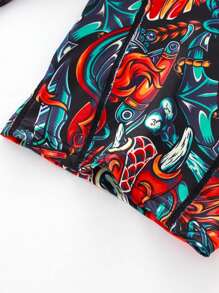 Calzoncillos tipo bóxer largos para hombre de Halloween, de ajuste elástico y delgado, con estampado digital de feroz guerrero calavera, libres de rozaduras, para deportes al aire libre y uso casual, de secado rápido
