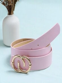 Fashionable High-End Versatile Urban Chic Gilded Button Solid Musical Note Abstract Casual Elegant Party PU Leather Apparel, Spring/Summer