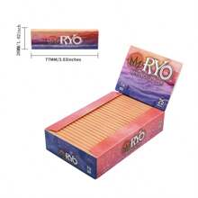 25 Packs Rolling Papers 77*44mm 1000 Leaves Totally RYO