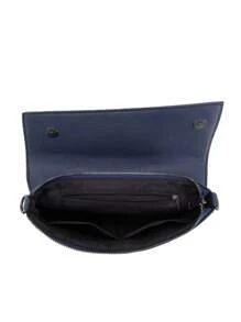 Luxury PU Leather Crossbody Bag, Fashionable Women's Versatile Tote Bag, Chic Alligator Pattern Handbag - Blue - View 6