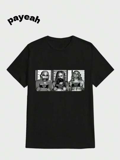 Payeah The Devil's Rejects Long Sleeve T-Shirt Casual Digital Print  Pure Heavy Cotton T Shirt