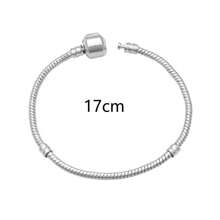 1 件时尚蛇链串珠手链，适合女性日常佩戴 - 銀色 - 查看 13