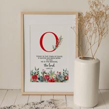 3 stuks, kerstmuurkunst Joy Print, moderne christelijke kerstmuurkunst, moderne religieuze kerstdecoratie, minimalistische muurdecoratie, geen lijst