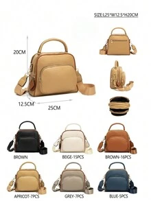 Elisabeth Bag And Backpack Women's Multilayer Versatile Shoulder Crossbody Bag - Nhiều màu - Xem 3