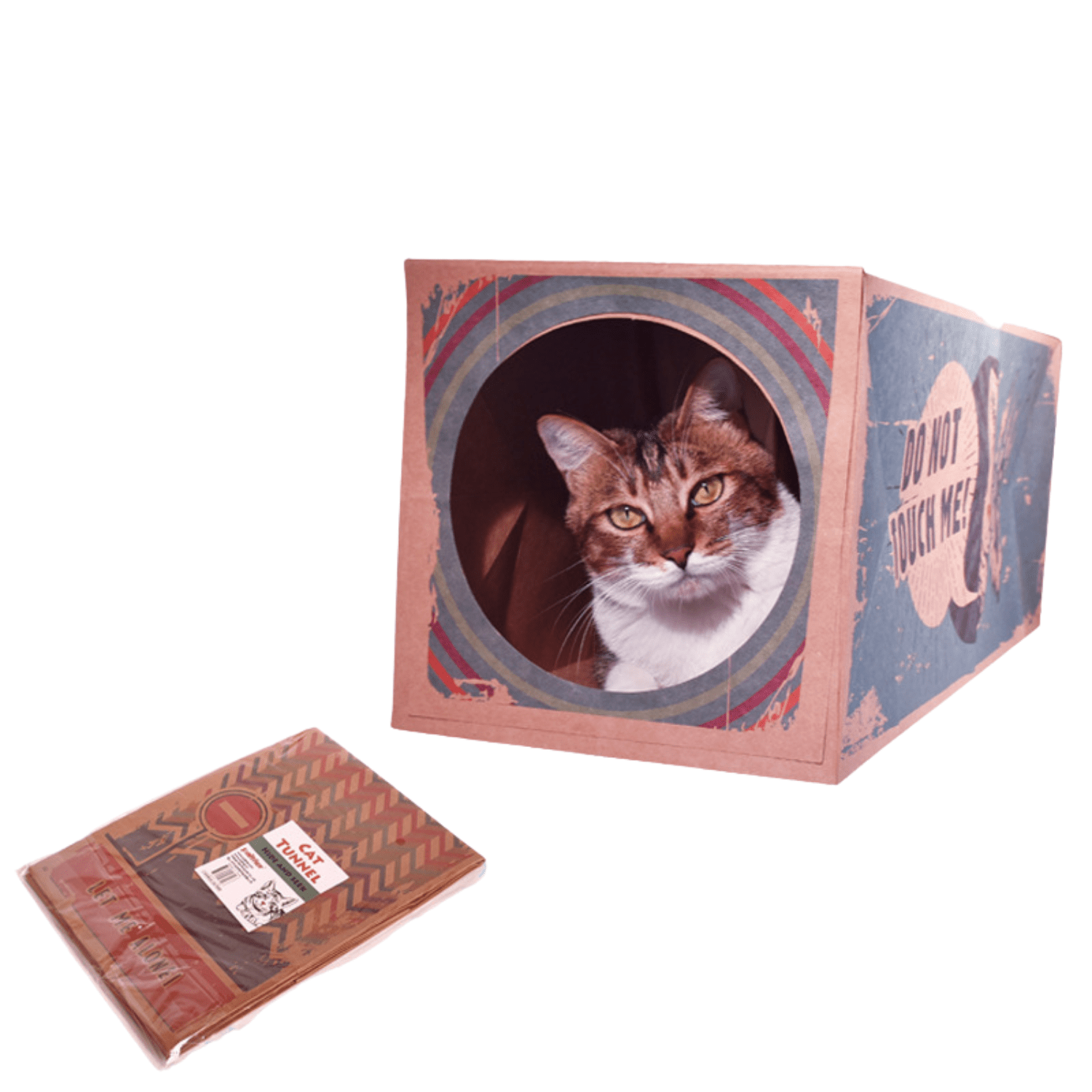 Foldable Paper Cat Tunnel, Designed By Veterinarians Interactive Cat