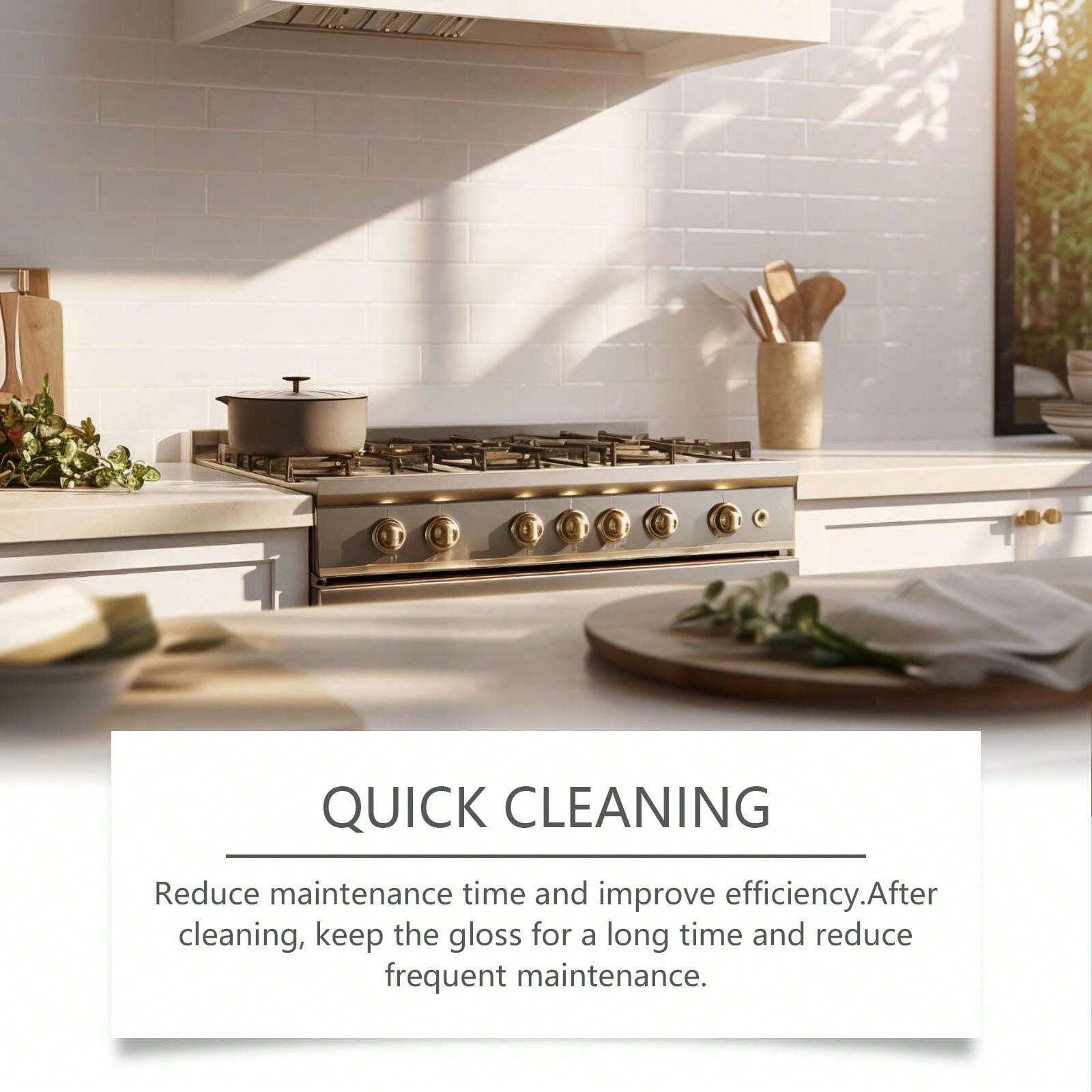 Stainless Steel Polish Cleaning Decontamination Stain Removal Polishing