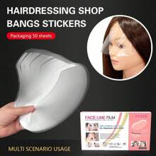 50 片/100 片一次性面膜纸，适用于理发、化妆、淋浴、防紫外线、SPA 护理以及睫毛/眼睑手术后护理 - 無色 - 查看 10