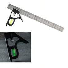 300mm Adjustable Stainless Steel Mobile Combination Protractor, Civil Engineering Measuring Tool - Multicolor - View 5