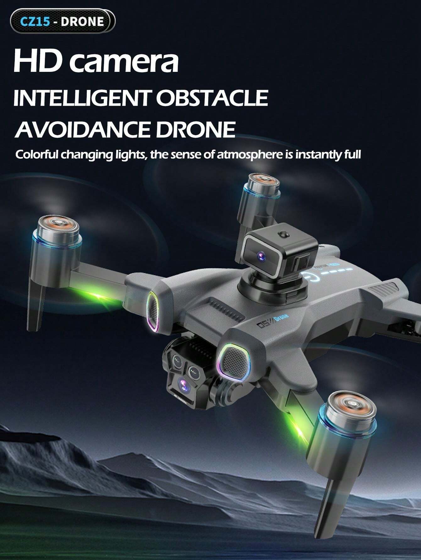 Dilwe Doppelkamera Drohne Mit App - Bürstenloser Motor & Hindernisvermeidung