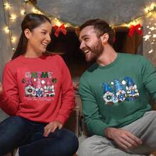 3 件/9 件圣诞节熨烫转印贴、可爱圣诞节熨烫补丁、乙烯基热转印贴纸，适用于衣服、包、枕套 DIY 装饰（格子风格） - 彩色 - 查看 9