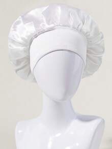 2 chiếc mũ tắm gội đầu vành rộng co giãn màu ngẫu nhiên cho nữ - Nhiều màu - Xem 5