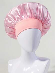 2 chiếc mũ tắm gội đầu vành rộng co giãn màu ngẫu nhiên cho nữ - Nhiều màu - Xem 4