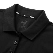 Puma POLO deportivo de manga corta para mujer, camisa POLO transpirable con logo bordado simple a la moda 630564-01