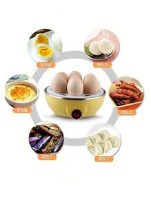 Vaporera Hervidor De Huevos, Hervidor Multifuncional sencilla - Multicolor - Ver 1