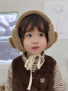 Bịt tai hoạt hình dễ thương cho trẻ em, Giữ ấm tai mùa đông cho bé gái, Bịt tai chống gió cho bé trai bé gái, Thích hợp cho các hoạt động ngoài trời từ 2-8 tuổi - Nhiều màu - Xem 4