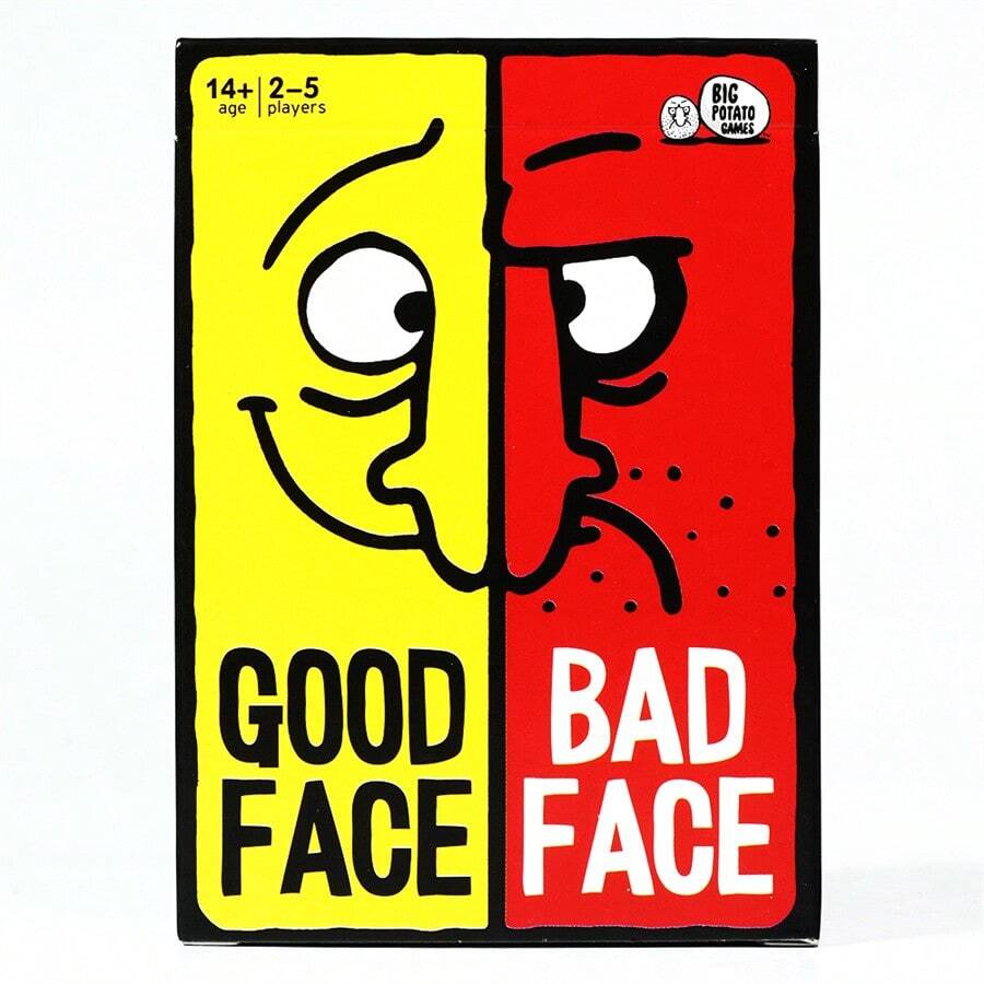 Good Face Bad Face: Trò chơi du lịch tiệc tùng vui nhộn dành cho gia đình và người lớn - Nhiều màu - Xem 1