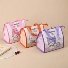 Sanrio 1 st/Cartoon schattige koeltas Sanrio-serie Hello Kitty aluminiumfolie dubbellaags dikke lunchtas