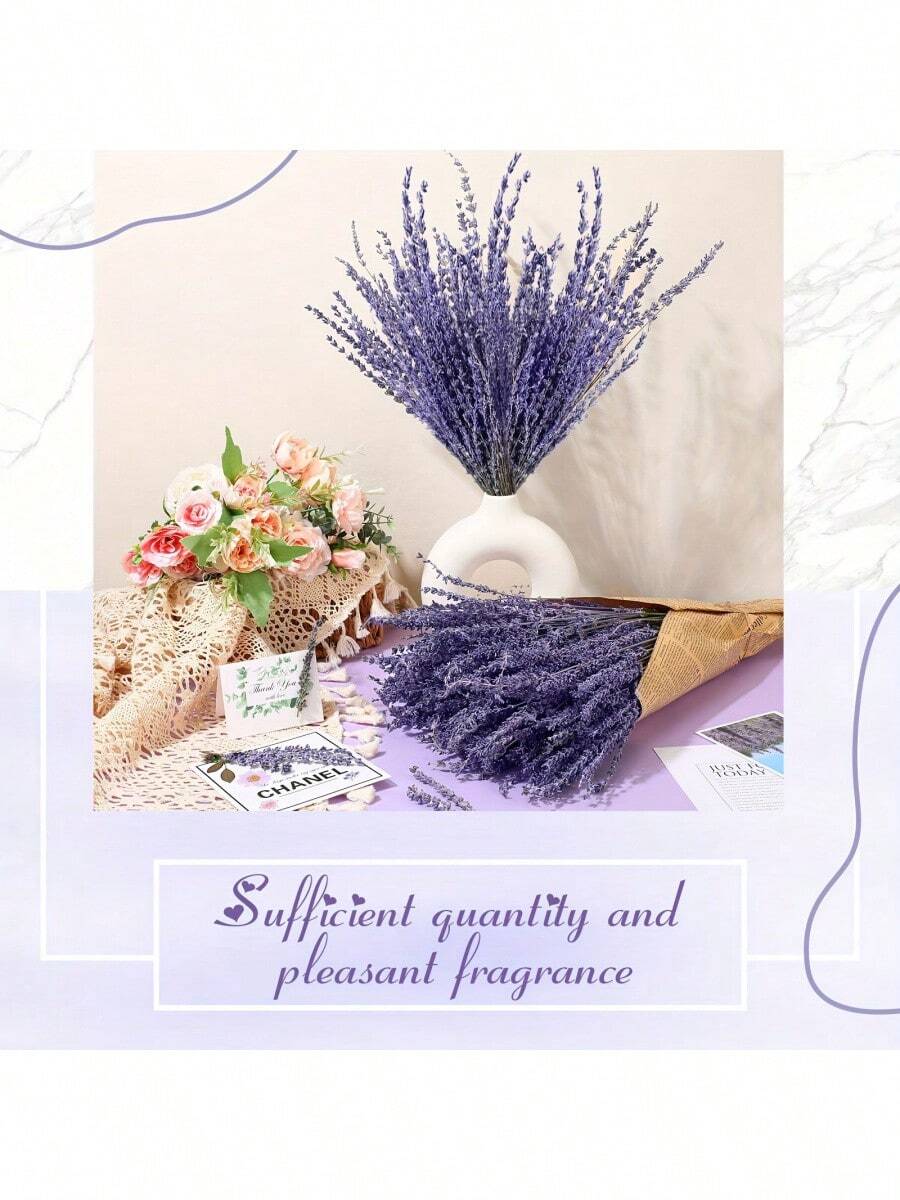 2 Bundle Dried Lavender Bunches, 120pcs, Dried Lavender, Dried Flowers