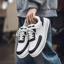 GNVA Fashionable Casual Versatile Sports Sneakers, Height Increasing, Wear-Resistant Skateboard Shoes For Men