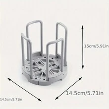 1 Stück Erweiterbar Desktop Schüssel Rack Küche Lagerung Rack Kunststoff Ablauf Tasse Rack Schrank Geschirr Lagerung Rack - Verschiedenfarbig - Übersicht 5