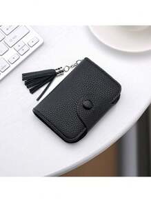 定制卡片簿夹 名片夹 专业办公日记本 姓名夹 可容纳 20 张卡片 黑色 粉色外壳 按扣闭合 ID 卡夹 名片 PU 皮革 男士姓名 ID 和棕褐色 驼色 休闲执照夹 卡夹 钱包 名片夹 信用卡夹 女士照片卡夹 女士钱包 迷你钱包 钱包 卡片钱包 - 彩色 - 查看 4