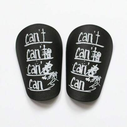 1 Pair XS Size Mini Football Leg Protection Pads Lightweight Soccer Leg Guards