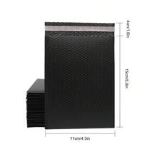 10个哑光共挤气泡信封袋，加厚防水防震服装快递包装泡沫袋，快递气泡信封袋，气泡缓冲袋，快递包装袋，泡沫信封，礼品包装袋，气泡信封袋 - 黑色 - 查看 15