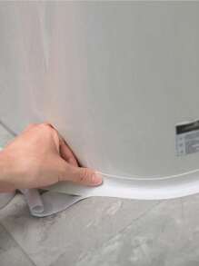 White/Black/Marble/Leaf/Flower Pattern Sealant Waterproof Sealant Mildew Proof Kitchen Sink Oil Proof Cooktop Sticker Water Block Strip Toilet Toilet Edge Seam Sealant - Multicolor - View 5