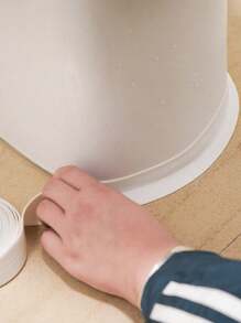 White/Black/Marble/Leaf/Flower Pattern Sealant Waterproof Sealant Mildew Proof Kitchen Sink Oil Proof Cooktop Sticker Water Block Strip Toilet Toilet Edge Seam Sealant - Multicolor - View 4