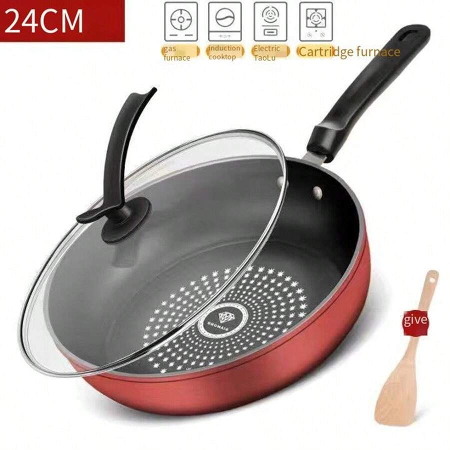 Odouk Diamond Coated NonStick Frying Pan, Suitable For Gas Stove And