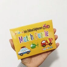 16 件蒙特梭利幼儿拼图卡片玩具儿童拼图配对游戏教育玩具卡通形状认知训练礼物圣诞玩具>其他儿童益智玩具、学习玩具、小拼图、儿童拼图、幼儿学习玩具、儿童拼图卡片 - 彩色 - 查看 11
