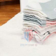 Kit 03 Pairs Of Printed Baby Socks For Girls And Boys - 彩色 - 查看 4