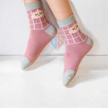 Kit 03 Pairs Of Printed Baby Socks For Girls And Boys - 彩色 - 查看 2